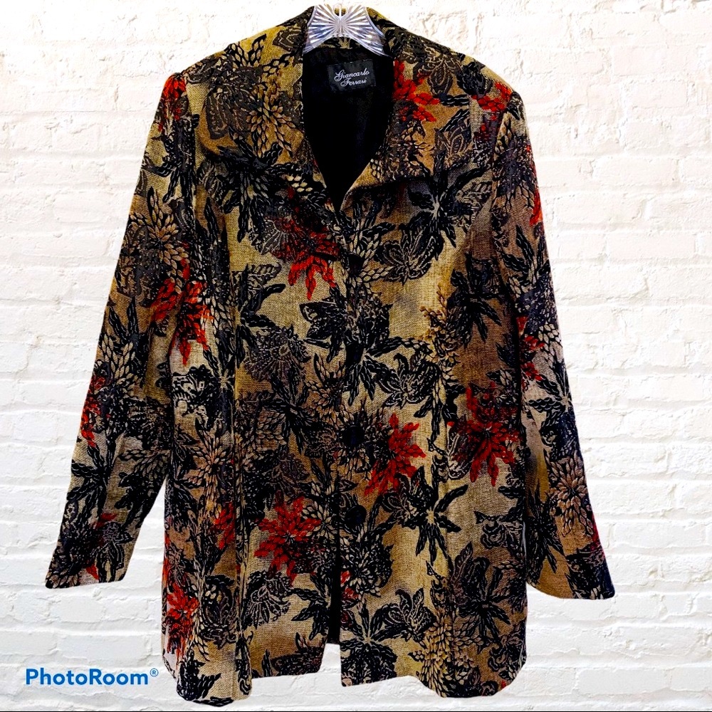 GIANCARLO FERRARI Tapestry Coat